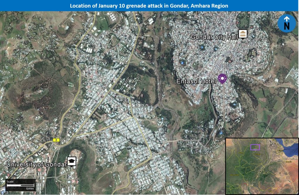 Ethiopia Analysis: Armed resistance in Amhara - Grenade attack on Entasol Hotel likely linked to anti-government elements | MAX Security