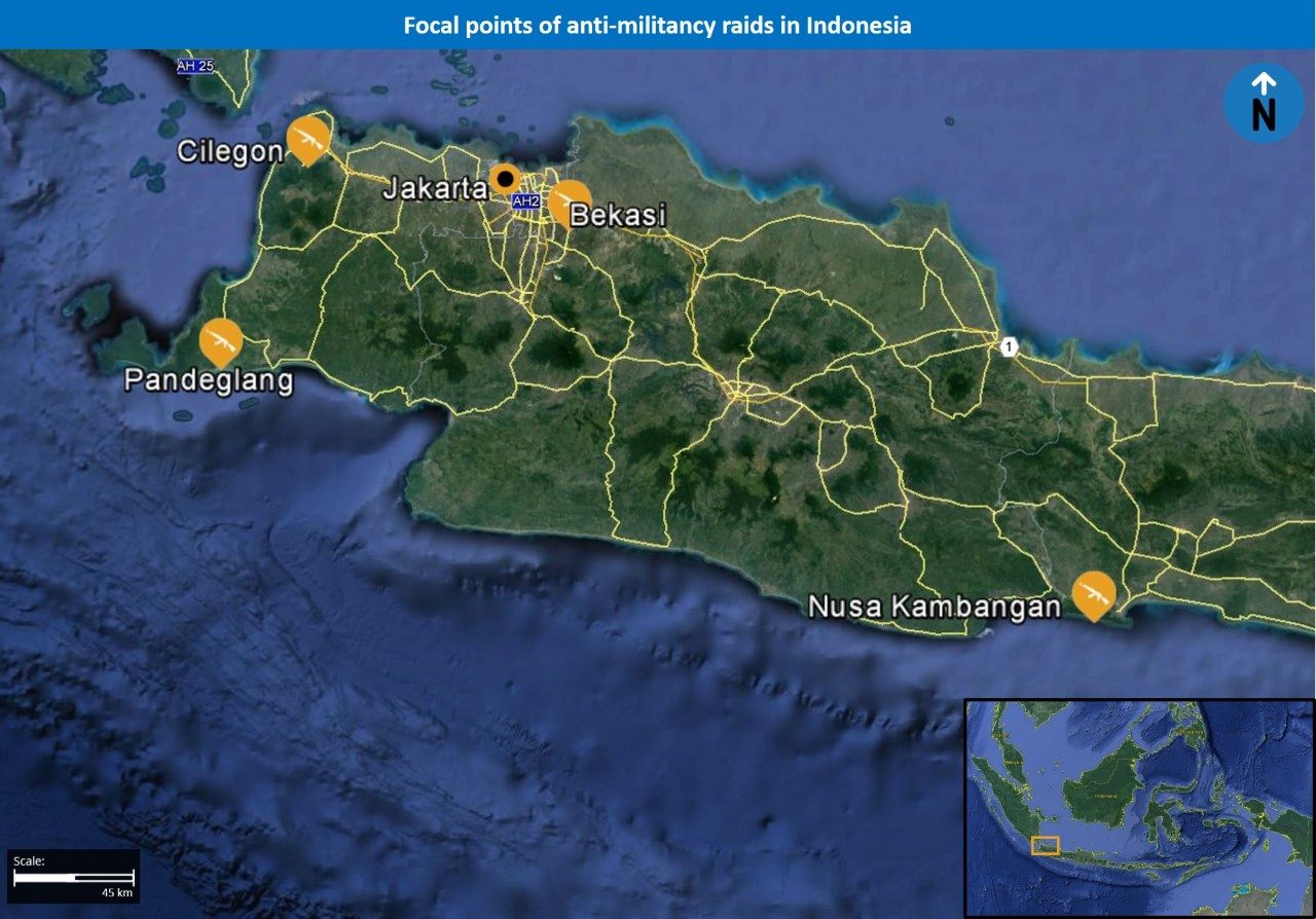 How militants arrested in Java raids highlights cooperation between regional militant groups -Indonesia Analysis | MAX Security