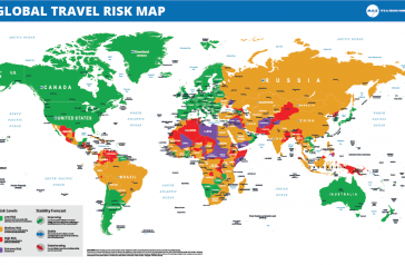 Travel security Risk Map